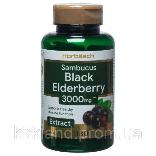 Black elderberry 3000 mg Horbaach - фото 1 - id-p2196108998