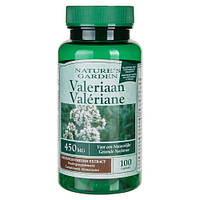 Корень валерианы Nature's Garden Valeriaan 450 мг 100 капсул