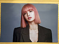 Постер Лалиса Монобан Black Pink Блэк Пинк (арт 2)