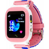 Смарт-часы Amigo GO004 Splashproof Camera+LED Pink zb