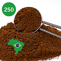 Кофе натуральный молотый Brazil Сerrado 250 грм, Хороший молотый кофе моноарабикаWER