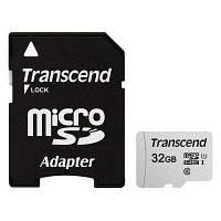 Карта памяти Transcend 32GB microSDHC class 10 UHS-I U1 (TS32GUSD300S-A) zb