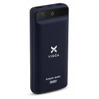 Батарея универсальная Vinga 20000 mAh QC3.0 Display soft touch purple (VPB2QLSP) zb