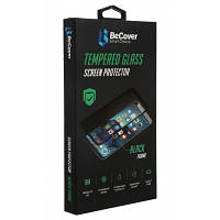 Стекло защитное BeCover Motorola Moto E20 Black (706900) zb