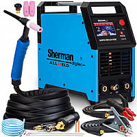 SHERMAN TIG 200 LCD ІНВЕРТОР ЗВАРЮВАЛЬНИЙ АПАРАТ AC DC MMA PULS IGBT HF 230V 200A