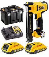 Степлер для кріплення кабелю 18V 2x2Ah DeWalt DCN701D2