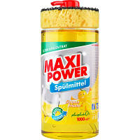 Средство для ручного мытья посуды Maxi Power Лимон 1000 мл (4823098400929) zb