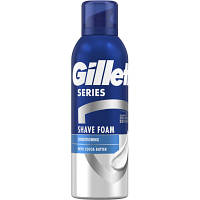 Піна для гоління Gillette Series Conditioning з олією какао 200 мл (8001090871404) zb