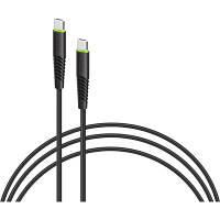 Дата кабель USB-C to USB-C 0.2m CBFLEXTT0 60W Intaleo (1283126559495) zb