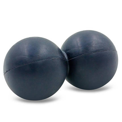 М'яч подвійний Duoball SP-Planeta кінезіологічний гумовий 14x6,5см, фото 1