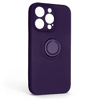 Чехол для мобильного телефона Armorstandart Icon Ring Apple iPhone 14 Pro Dark Purple (ARM68712) zb
