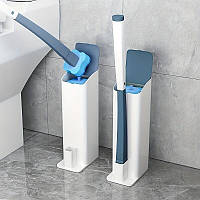 Настенный одноразовый очиститель щетка для унитаза со сменными насадками Toilet cleaner set