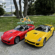 Спорткар на радіоуправлінні Inferno Ferrari 811 Жовта | Машинка на пульті управління | на радіокеруванні, фото 2