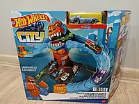 Хот Вілс набір Порятунок від горили Небезпечні створіннHot Wheels Toy Car Track Set City Wreck & Ride Gorilla