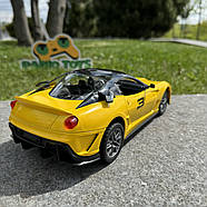 Спорткар на радіоуправлінні Inferno Ferrari 811 Жовта | Машинка на пульті управління | на радіокеруванні, фото 6