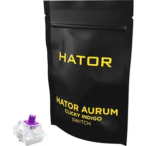 Набір перемикачів для клавіатури Hator Aurum Switch Indigo 10pcs (HTS-185)