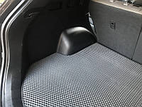 Tuning Коврик багажника (EVA, черный) (5 мест) для Hyundai Santa Fe 3 2012-2018 гг r_1349