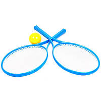 Игровой набор "Теннис" ТехноК 2957TXK 2 ракетки+мячик (Синий) kz