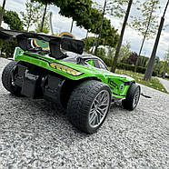 Машинка на радіоуправлінні INVIZ Зелений | Машинка на пульті управління | Машина на радіокеруванні, фото 3