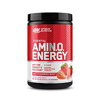 Предтренировочный комплекс Optimum Essential Amino Energy, 270 грамм Клубника MS