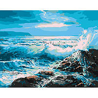 Картина по номерам "Бурное море" Art Craft 10614-AC 40х50 см kz