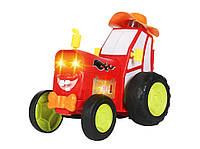 Toys Танцевальный и музыкальный трактор Crazy Car 2101-A(Red), на ручном управлении