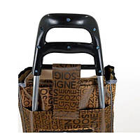 Кравчучка качественная сумка удобная Сумка хозяйственная на колесах прочная Тележка на колесах складная метал до 90 кг нагрузка