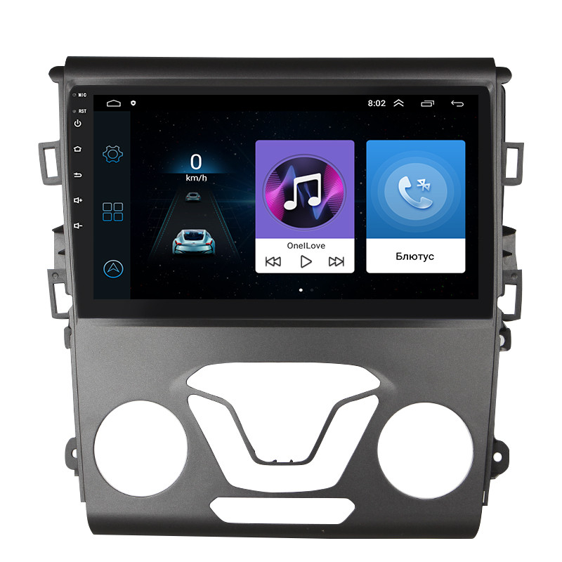 Al Штатна магнітола в машину для Ford Mondeo V 2014-2019 екран 9" 1/16Gb Wi-Fi GPS Base