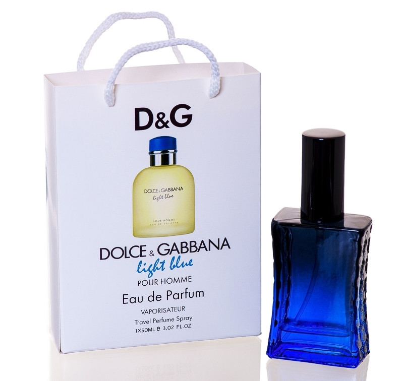 Туалетна вода Dolci Gobbana Light Blue pour Homme — Travel Perfume 50ml BS, код: 7599142
