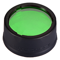 Дифузор фільтр для ліхтарів Nitecore NFG26 (26mm), зелений