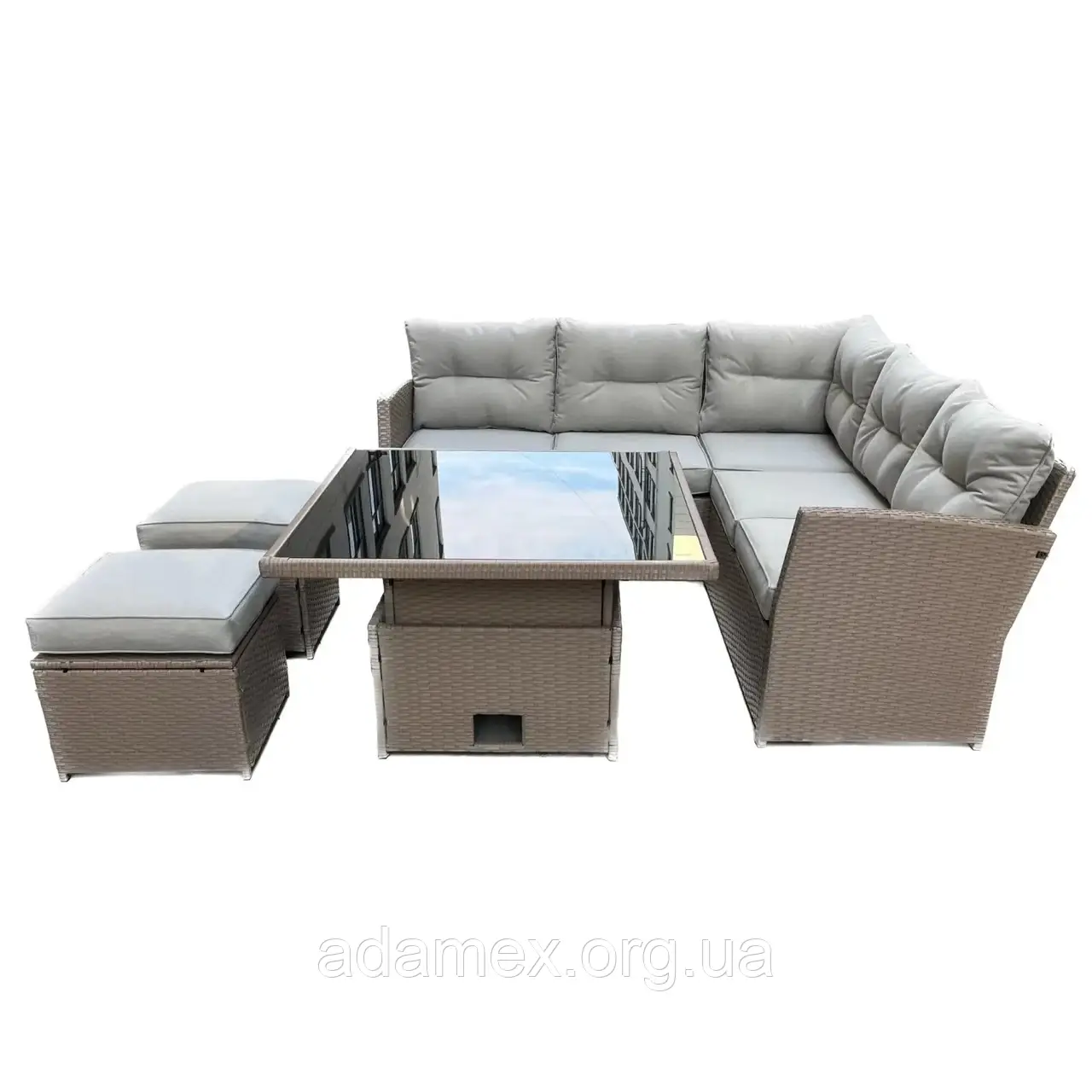 Комплект садових меблів Garden Line MARINNE II Коричневий ABI8205