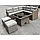 Комплект садових меблів Garden Line MARINNE II Коричневий ABI8205, фото 5