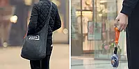 Складная компактная сумка шоппер Shopping bag to roll up WN04 прочная из нейлона складная m