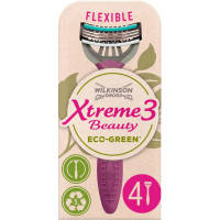 Бритва Wilkinson Sword Xtreme3 Beauty Eco Green 4 шт. (4027800173006)