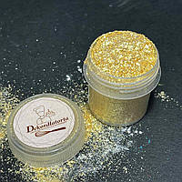 Харчовий блиск Shiny gold (Гліттер) 100 гр