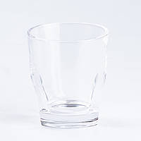 LUGI Набор стаканов 6 штук для воды и сока 250 мл стеклянный прозрачный