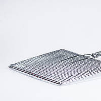 LUGI Решітка для гриля на мангал 40×30 см з нержавіючої сталі решітка для гриля