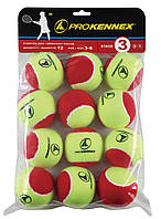 М'ячі тенісні ProKennex Stage 3 12 шт (AYTB1904-12)