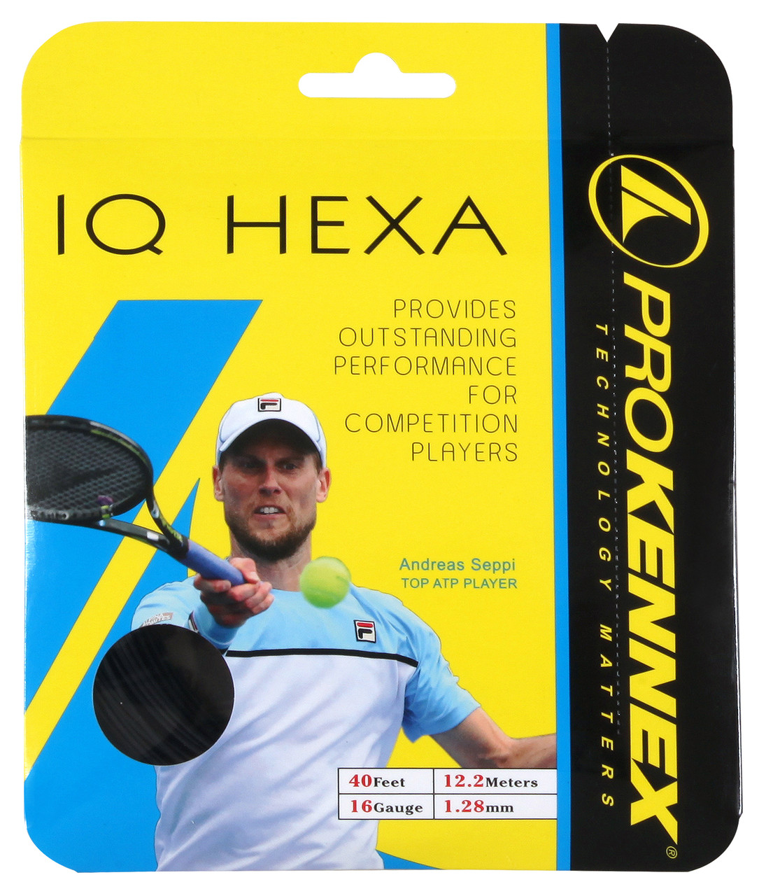 Тенісні струни ProKennex IQ HEХА 16G - 12.2 м 1.28mm/16G Персиковий (AYSG1903-P)