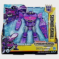 Робот-трансформер Hasbro Шоквейв Кибервселенная, 14 см - Shockwave Cyberverse, Ultra Class, Shock Blast *