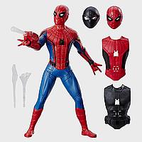 Большая игрушка Hasbro Человек-Паук с броней и оружием 35 см - Spider-Man Web Gear, Deluxe *