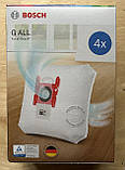 Мішки для пилососу Bosch 4шт. BOSCH BBZ41FGALL (Набір мішок пилозбірників BOSCH SIEMENS G ALL BBZ41) Оригінал!, фото 6