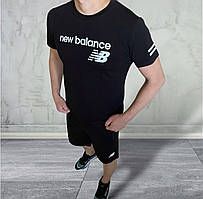 Спортивний чоловічий костюм New Balance (шорти+ футболка)