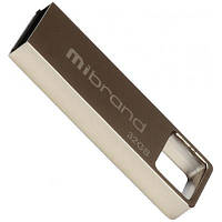 USB флеш накопитель Mibrand 32GB Shark Silver USB 2.0 (MI2.0/SH32U4S) zb