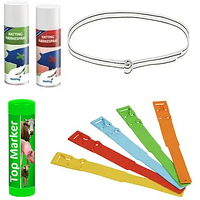 Товари для тимчасового маркування тварин