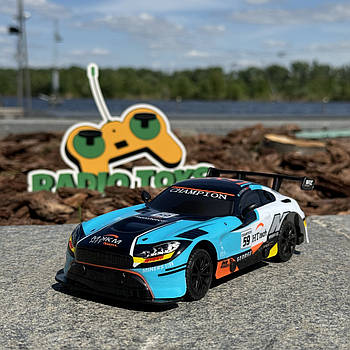 Машинка на радіоуправлінні CARBON Синя | Машинка на пульті управління | Машина на радіокеруванні