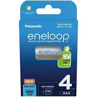 Аккумулятор Panasonic Eneloop AAA 800mAh NI-MH * 4 (BK-4MCDE/4BE) zb