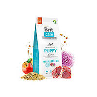 Сухой корм для щенков всех пород Brit Care Dog Hypoallergenic Puppy | (ягненок) 12 кг m