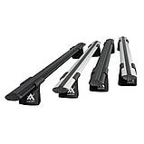 Багажник Mitsubishi Outlander 2005-2012 mk II SUV на рейлінги Aguri Runner R1A-1182G, фото 3