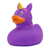 Іграшка для ванної LiLaLu Качка Єдиноріг фіолетовий (L2090) zb